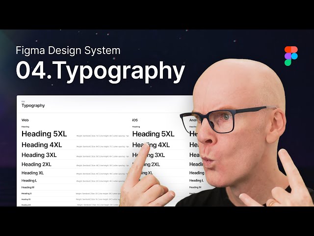 Figma Design System: 04 Typography