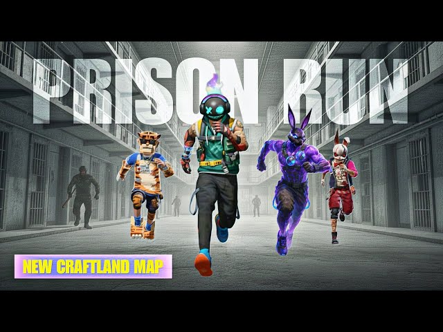 Prison Escape in Freefire | New Craftland Map by SacSo