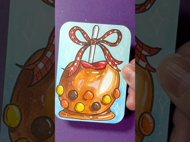 drawing 100 spooky art cards π 63