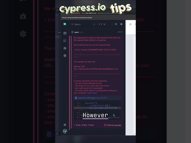 Cypress: Test Multiple Links & Validate Them Easily! #shorts