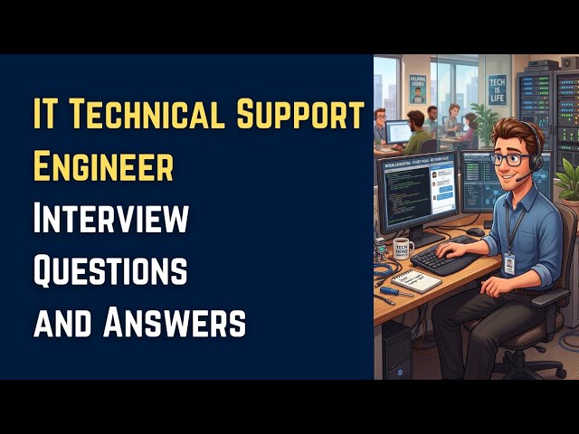 IT Technical Support Engineer Interview Questions and Answers