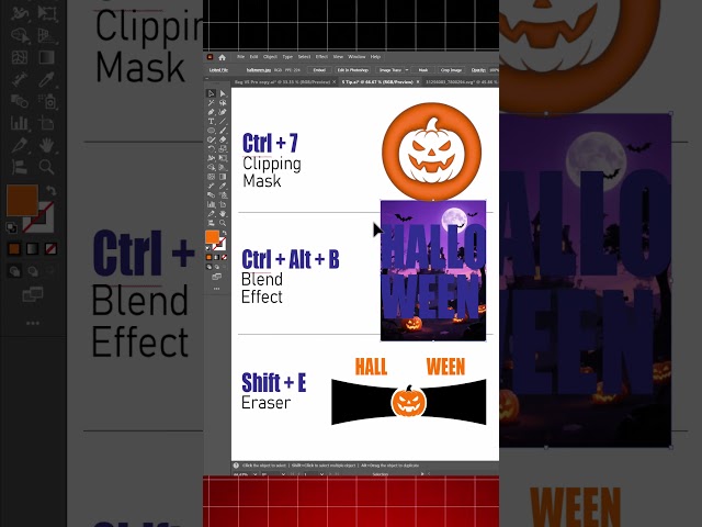 Adobe illustrator mew shortcuts tutorial for graphic designers
