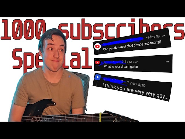 Channel Update: 1000 Subs, Q&A, future of the channel