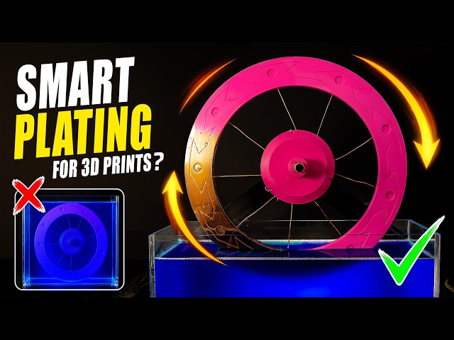 Can You Electroplate Big 3D Prints with Less Electrolyte?