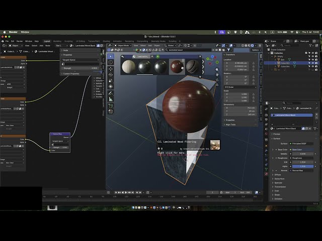 46. Моделируем стеллаж.  UV и основы процедурного текстурирования (Blender Archviz Course Level 1)