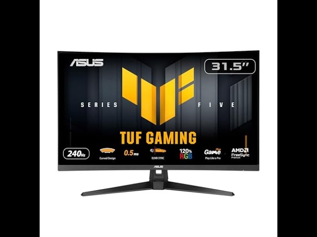 ASUS TUF Gaming VG32VQM5AZ Review – Is This 32” 240Hz Curved Monitor Worth It?