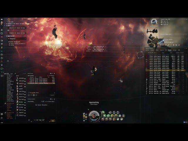 Eve Online - Vargur Level 4 mission gameplay - Vengeance (Guristas)