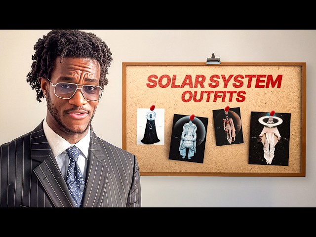 What Would Our Solar System Look Like in High Fashion?