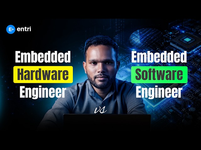 Embedded Hardware vs Embedded Software Engineer 🔥 Which Career Pays More?