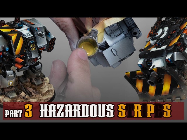 Painting Hazardous Stripes | Space Marines