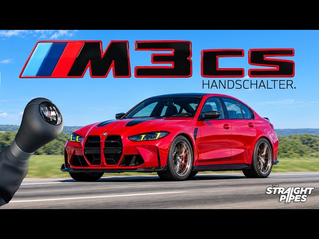 MANUAL! 2027 BMW M3 CS Handschalter Review