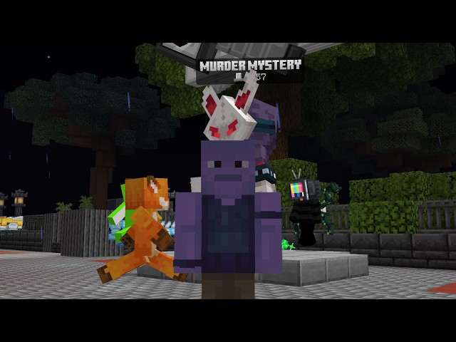 hive murder mystery with famous people (jack black, stampy, andrewhacks)