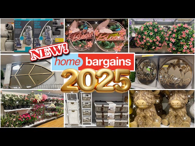 😍 NEW IN HOME BARGAINS APRIL 2025 🥰 COME SHOPPING WITH ME IN HOME BARGAINS | COSY CORNER