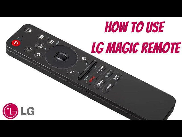 How To Use LG Magic Remote - MR25GA