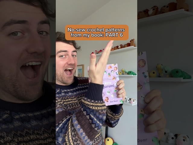 NO SEW patterns from my crochet book 📕 PART 6