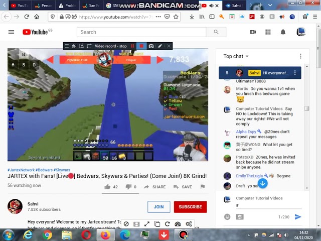 Minecraft Streamer Sahvi Calls me a Selfish B*stard! :O :(