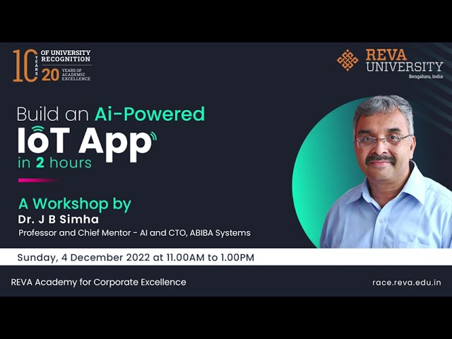 Build an AI-powered IoT App in 2 hours