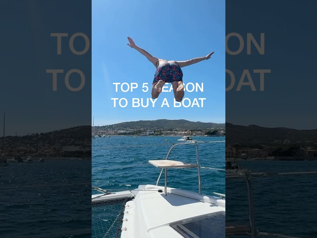 5 reasons with think sailing is the best way to live! Let us know what other reasons we’ve missed ⛵️