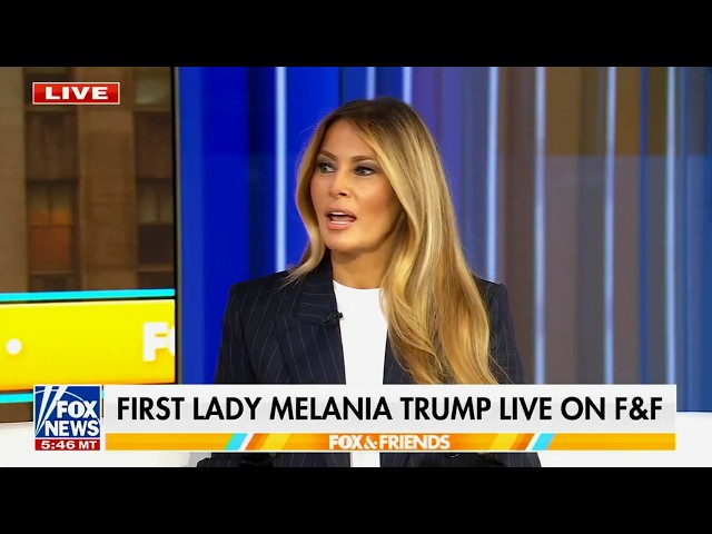 Melania has a problem
