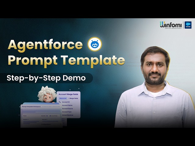 Agentforce Prompt Template Demo #salesforce #agentforce #aiprompts
