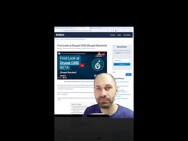 First look at Drupal CMS