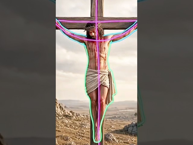 Drawing Jesus Art  ✝️🙏 Very Easy #shorts #trending #art #trending