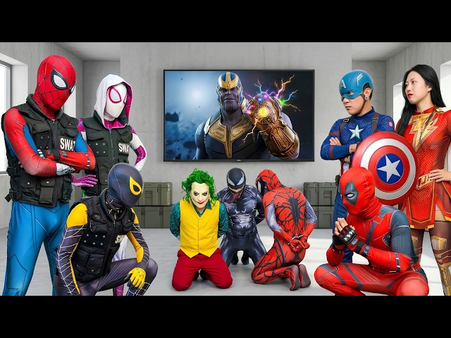 SPIDER-MAN vs Giant – Can He Save JOKER?POV + MORE ACTION