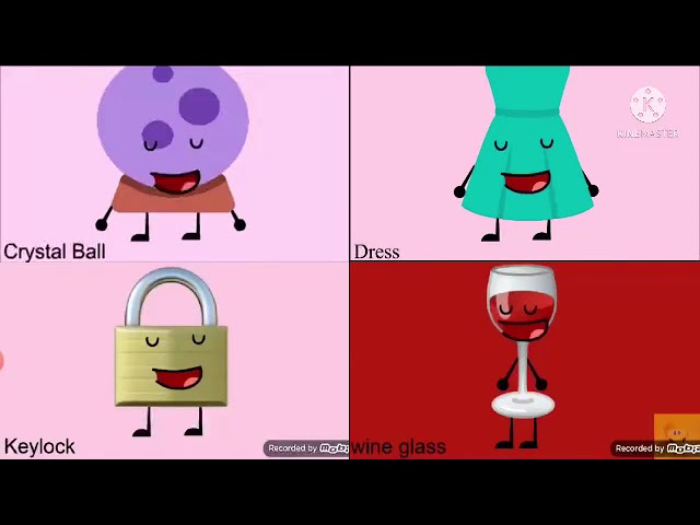BFDI Auditions Quadparison