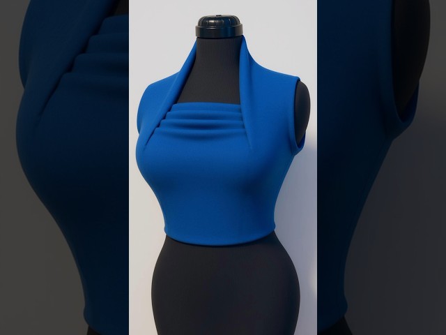 Craft a Perfect Bodice with Collar: Step-by-Step Draft, Sew & Mannequin Show