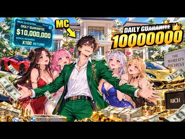 Poor Guy Awakens a Tycoon System: $10M Daily Rewards + 100x Cashback, Becomes World's Richest!