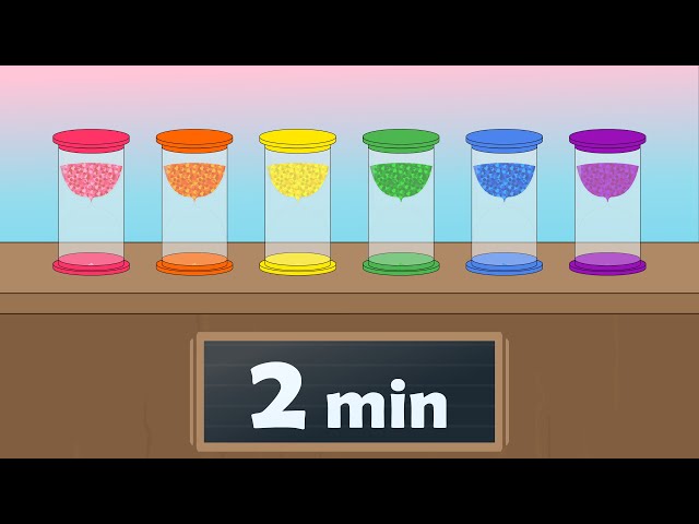 2 Minute Timer (Rainbow Sand)