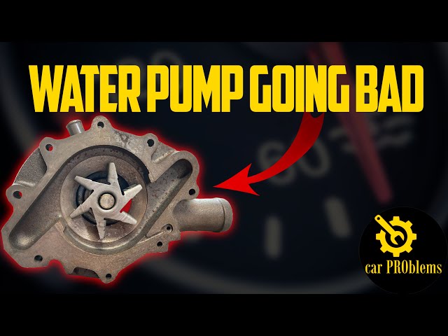 5 Symptoms Of A Bad Water Pump. How to Diagnose & Replacement Cost