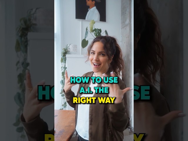 Want to learn how to use A.I. *the right way* (PLUS all the tools I love right now)👇🏻⁠