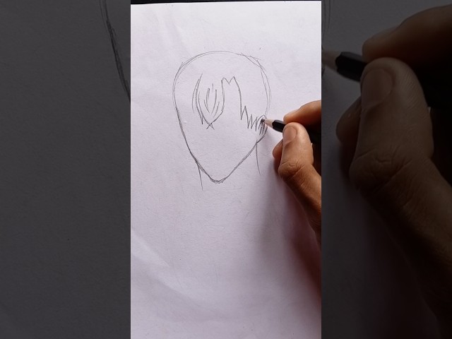 how to draw anime ⚡️⚡️ #manga #anime #drawing #painting ❤️❤️❤️❤️❤️❤️❤️❤️❤️❤️✅️✅️