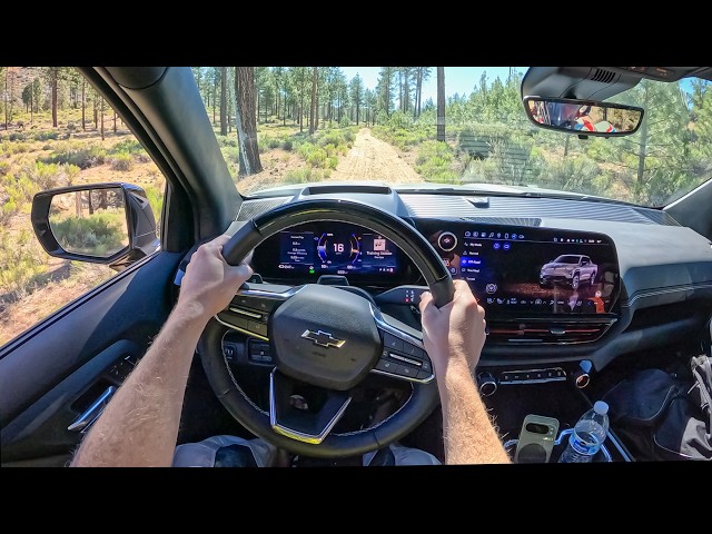 2026 Chevrolet Silverado EV Trail Boss - POV Off-road Drive (Binaural Audio)