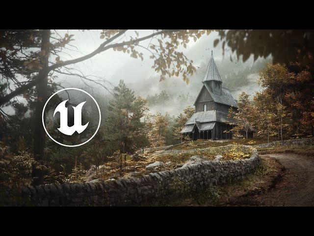 Capturing the World’s OLDEST Stave Church in Unreal Engine 5