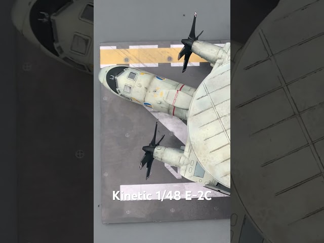 1/48 Kinetic E-2C Hawkeye #kinetic #scalemodel #navy #hawkeye