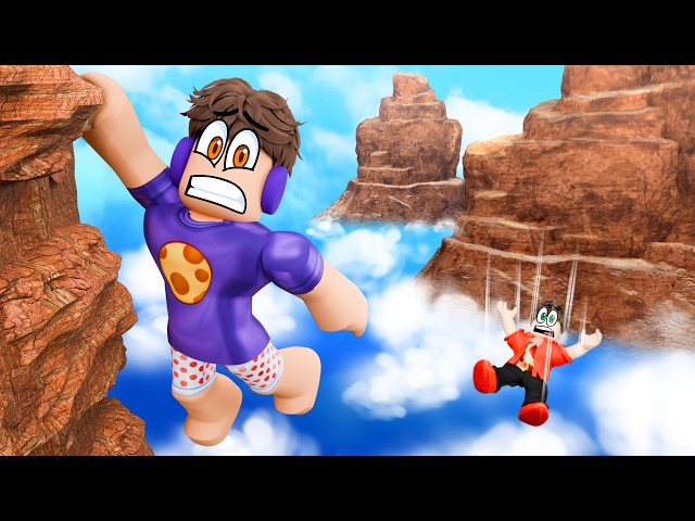 jumping off a 1,000,000 METER CLIFF in roblox!