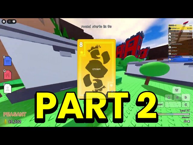 Over 30 Minutes of INFINITE CROWN in Untitled Tag Game Part 2 (NO MUSIC)
