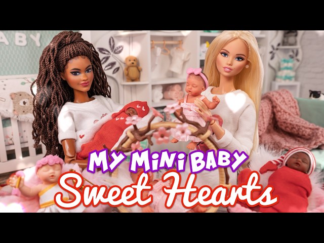 My Mini Baby Sweet Hearts : New Babies with Baby Clothes | DIY Valentine’s Day Baby Stuff