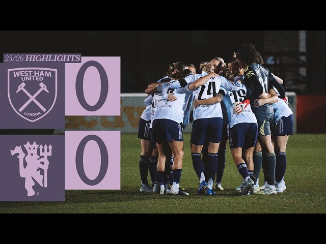 A Point Apiece | West Ham v Man Utd | Highlights