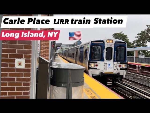CARLE PLACE LIRR train station in Long Island | Info for buying a ticket| NYC Subway | New York, USA