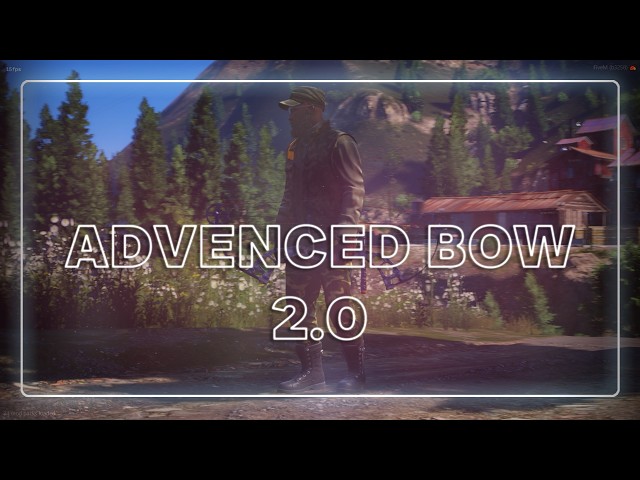 [FIVEM] Advenced Bow 2 | Animated Compound Bow & Incendiary Arrows
