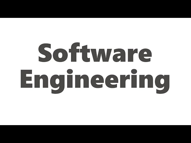 Software Engineering