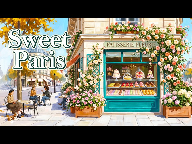 🧁 𝐒𝐖𝐄𝐄𝐓 𝐏𝐀𝐑𝐈𝐒 🌹 French Instrumental Music — Autumn Day Playlist | Piano & Accordion