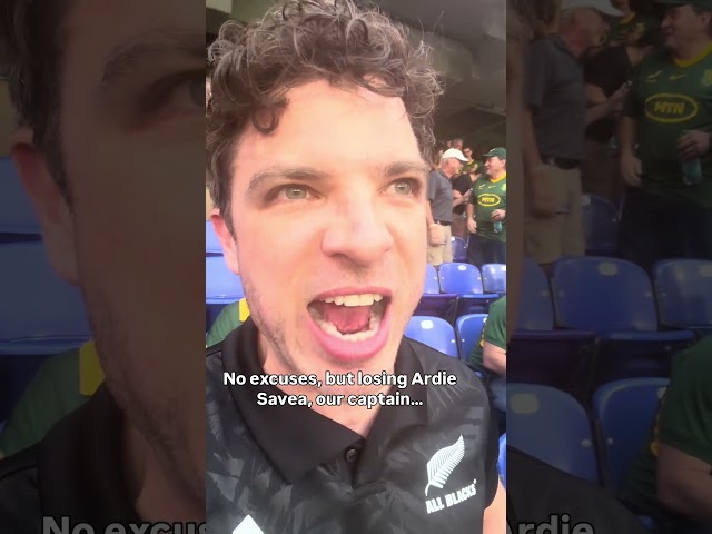 SPRINGBOKS WIN! Baltimore Goes WILD 🇿🇦🔥 #allblacks #springboks