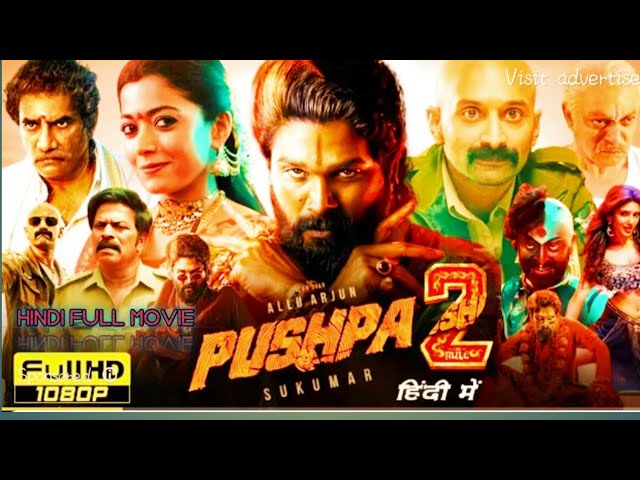 🔥 Pushpa 2: The Rule (2024) | Allu Arjun | Rashmika Mandanna | Hindi Dubbed Full Movie