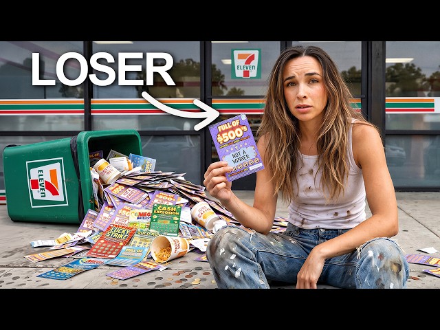 I Lived Off ONLY Lottery Tickets for 7 Days