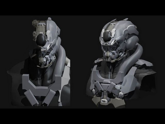 G H O S T -  Master Complex Hard Surface Modeling with Maya Tutorial : Part-1
