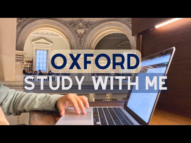 2.5-HOUR STUDY WITH ME (NO BREAKS) | Library Sounds | University of Oxford | Radcliffe Camera